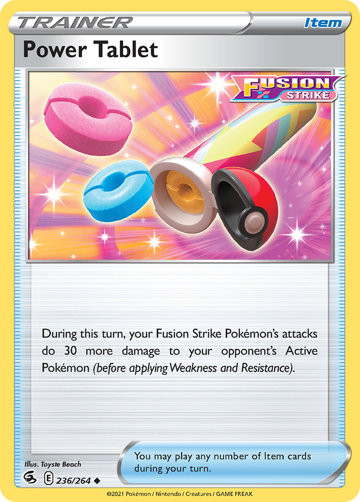 Fusion Strike Power Tablet #236/264